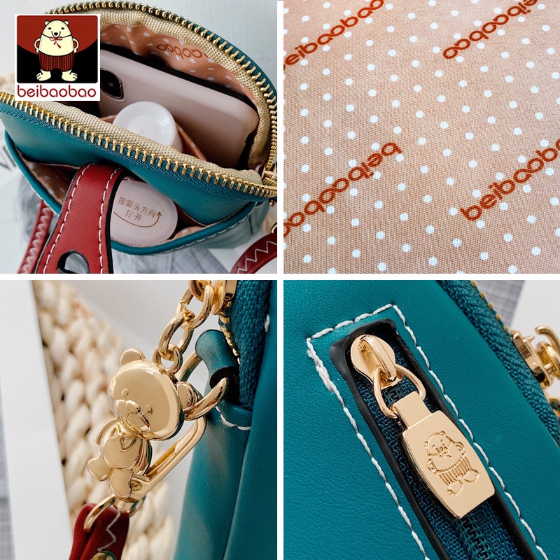 Túi Đeo Vai mini Đựng Điện Thoại Họa Tiết Hoạt Hình Dễ Thương