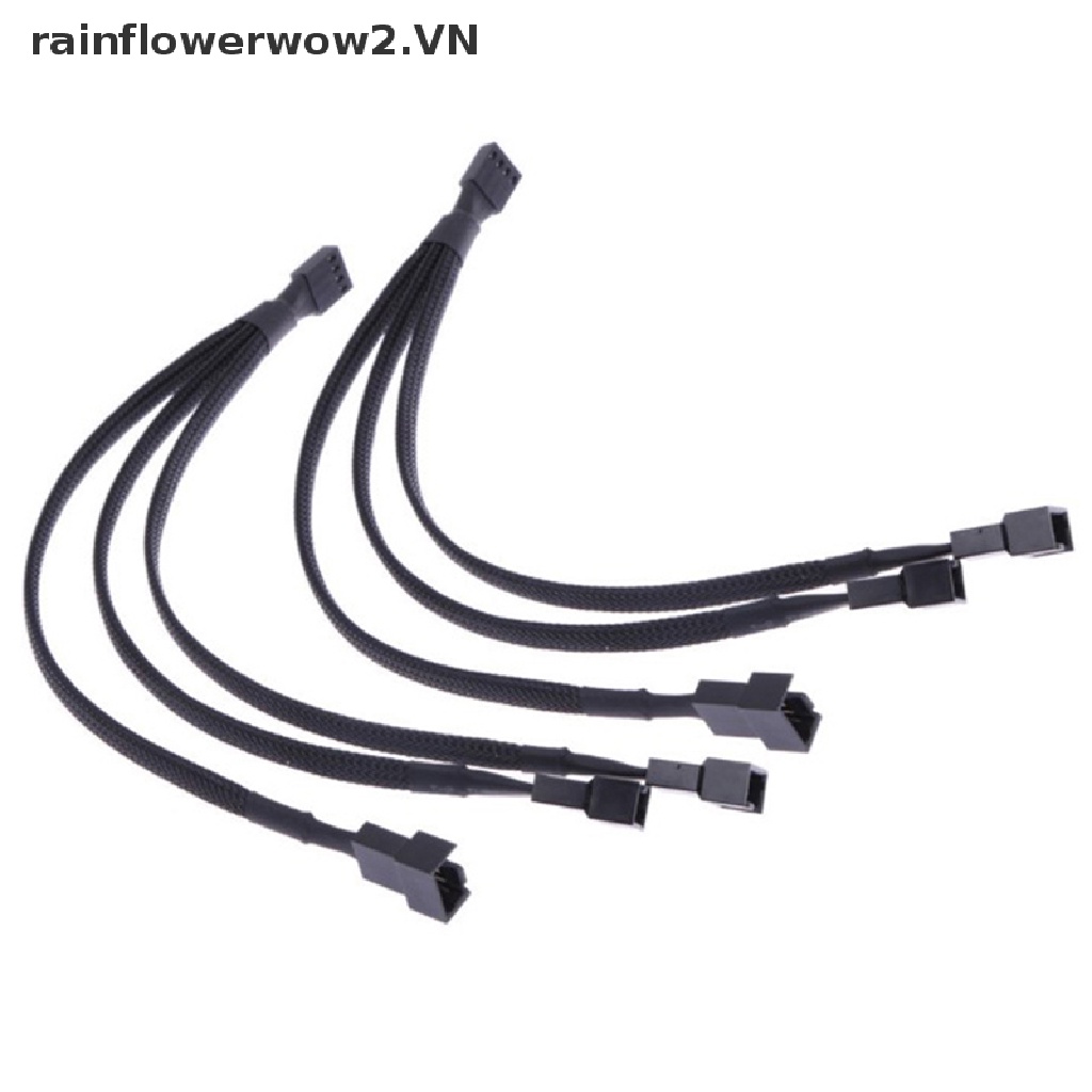 Dây Cáp Nối Dài 4 Pin Chia Cổng 1 Ra 3 Chiều Cho CPU PWM