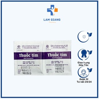 Thuốc tím khử khuẩn thuốc tím trị rệp thuốc tím tẩy quần áo