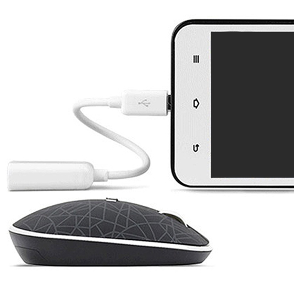 Cáp chuyển đổi OTG LENOVO lỗ cắm USB 2.0 A và đầu cắm Micro USB cho Samsung HTC