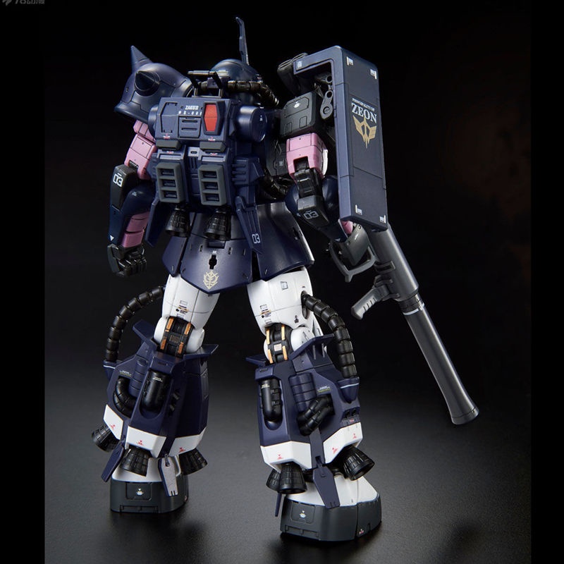 BANDAI Mô Hình Lắp Ráp Gundam RG Black Three Star Độ Bền Cao