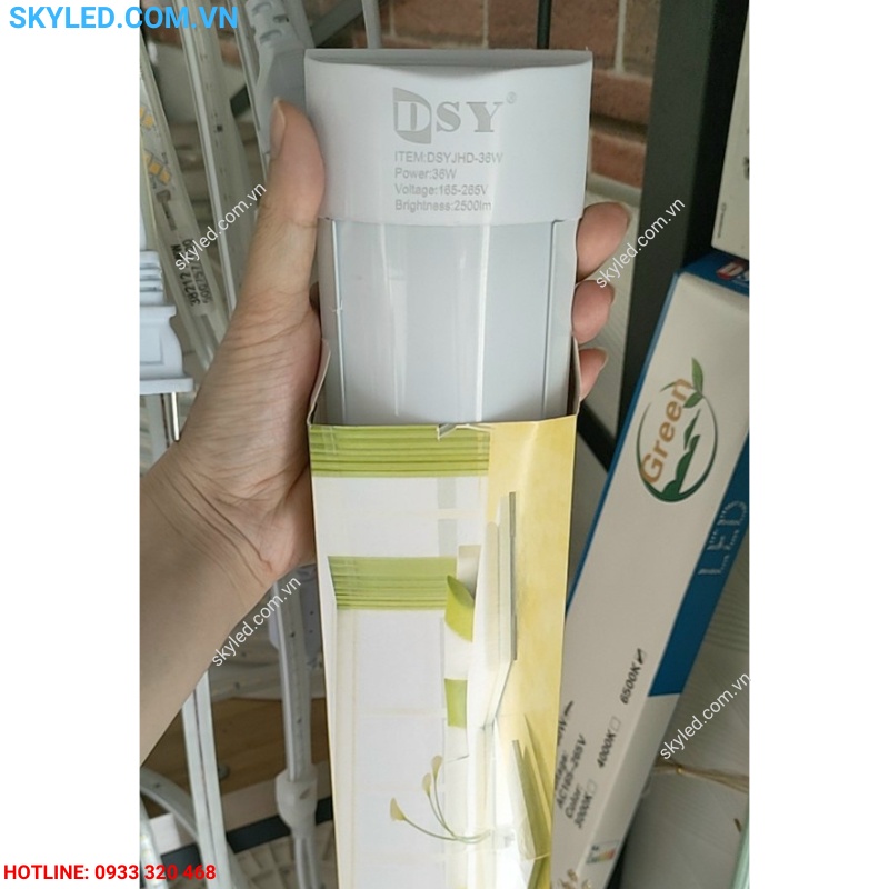 Đèn Led Bán Nguyệt 1m2 36W-60W Ánh Sáng Trắng