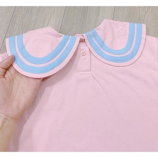 Váy cotton Jelispoon cổ sen đuôi cá