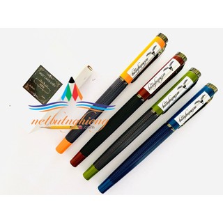 -Bút máy 877 ngòi lá tre calligraphy bẩy mầu mới cực đẹp