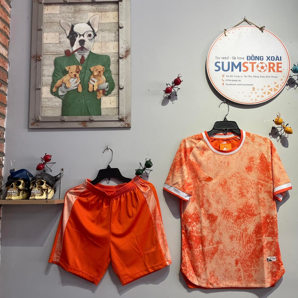 Quần Áo Bóng Đá Vải Mè Cao Cấp Galaxy Zuka