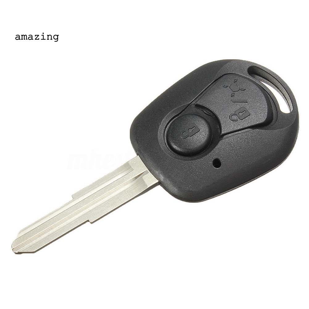 Vỏ Chìa Khóa Điều Khiển Từ Xa 2 Nút Cho Actyon Ssangyong Kyron Rexton