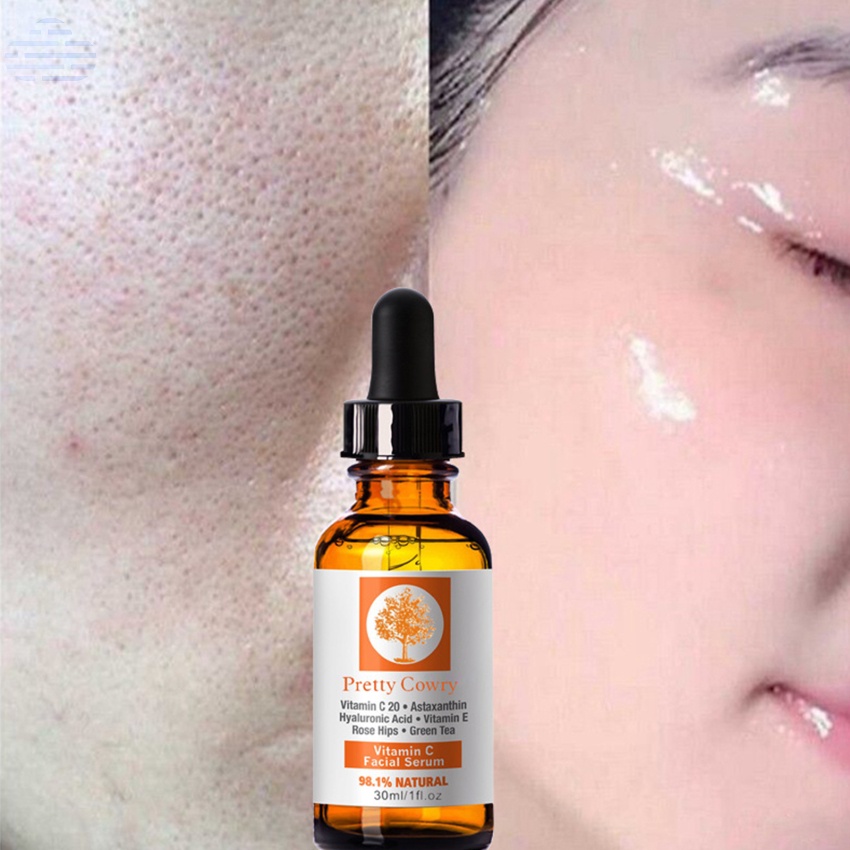 Serum vitamin C nguyên chất 100% hyaluronic acid chống lão hóa và nếp nhăn làm săn chắc da mặt