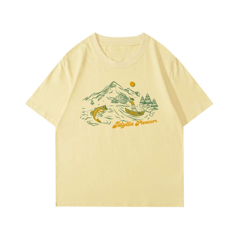 NRVP Áo Thun 100% Cotton Tay NgắN Plus Size Cho Nam Và Nữ