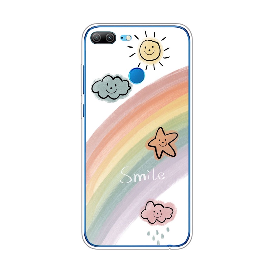 Ốp Lưng TPU Silicone Trong Suốt Thời Trang Cho Huawei Honor 9 9 Lite 10 10 Lite