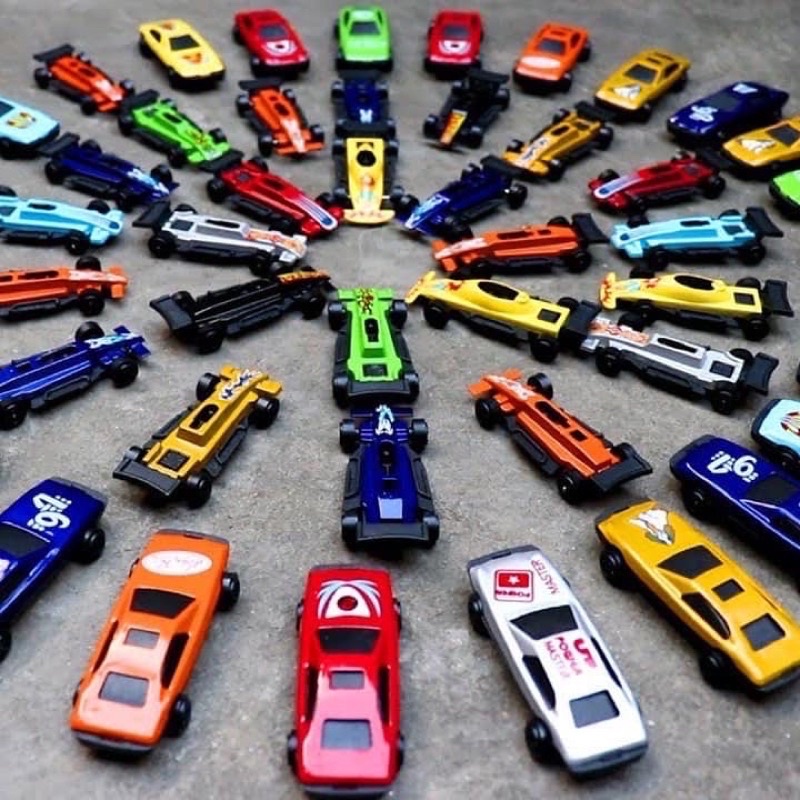 Combo 50 xe ô tô mô hình tổng hợp màu sắc cho bé thỏa sức vui chơi và sáng tạo