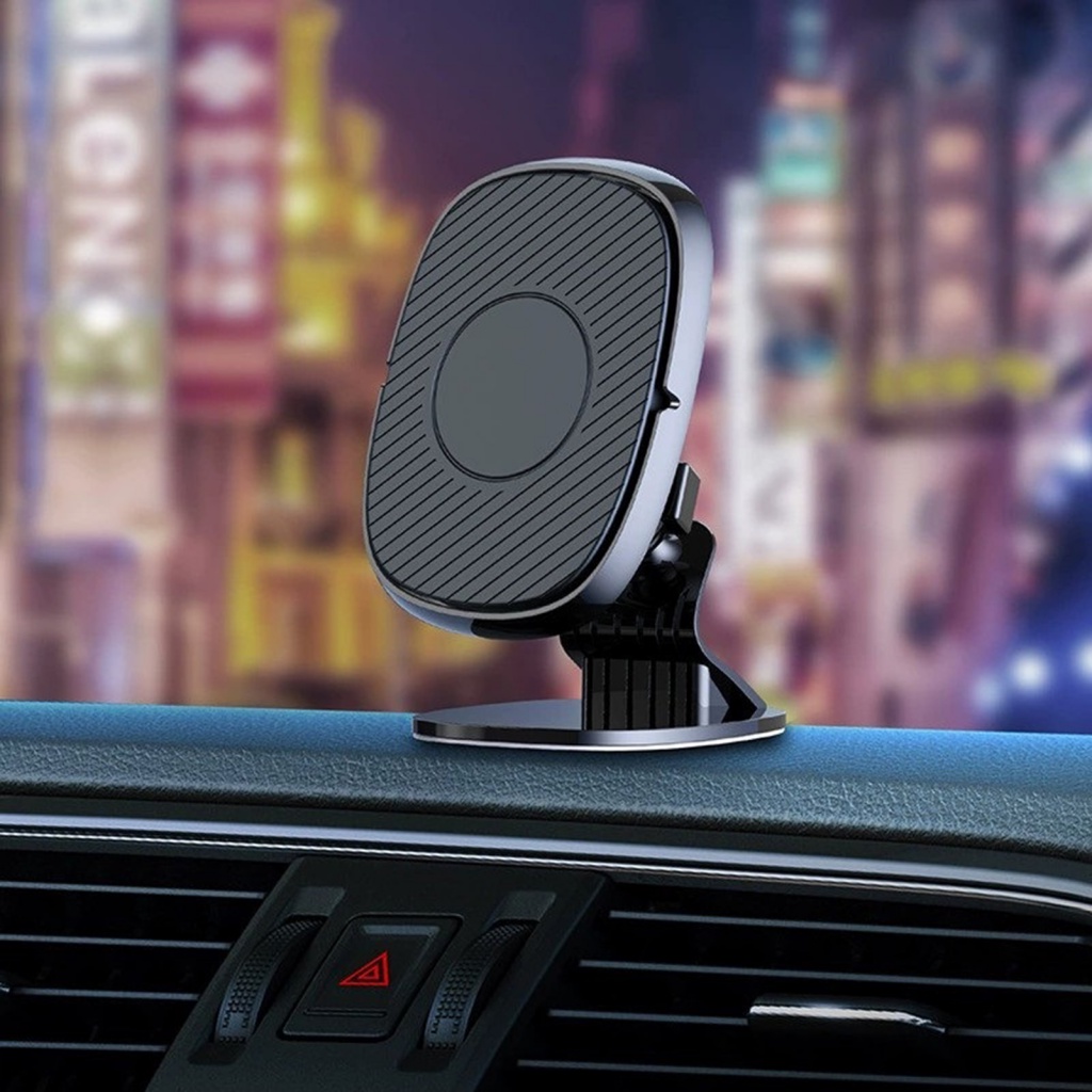 Giá Đỡ Điện Thoại Bằng Kim Loại Chống Trượt Chống Sốc Có Thể Điều Chỉnh Xoay 360 Độ Gắn Lỗ Thông Gió Xe Hơi