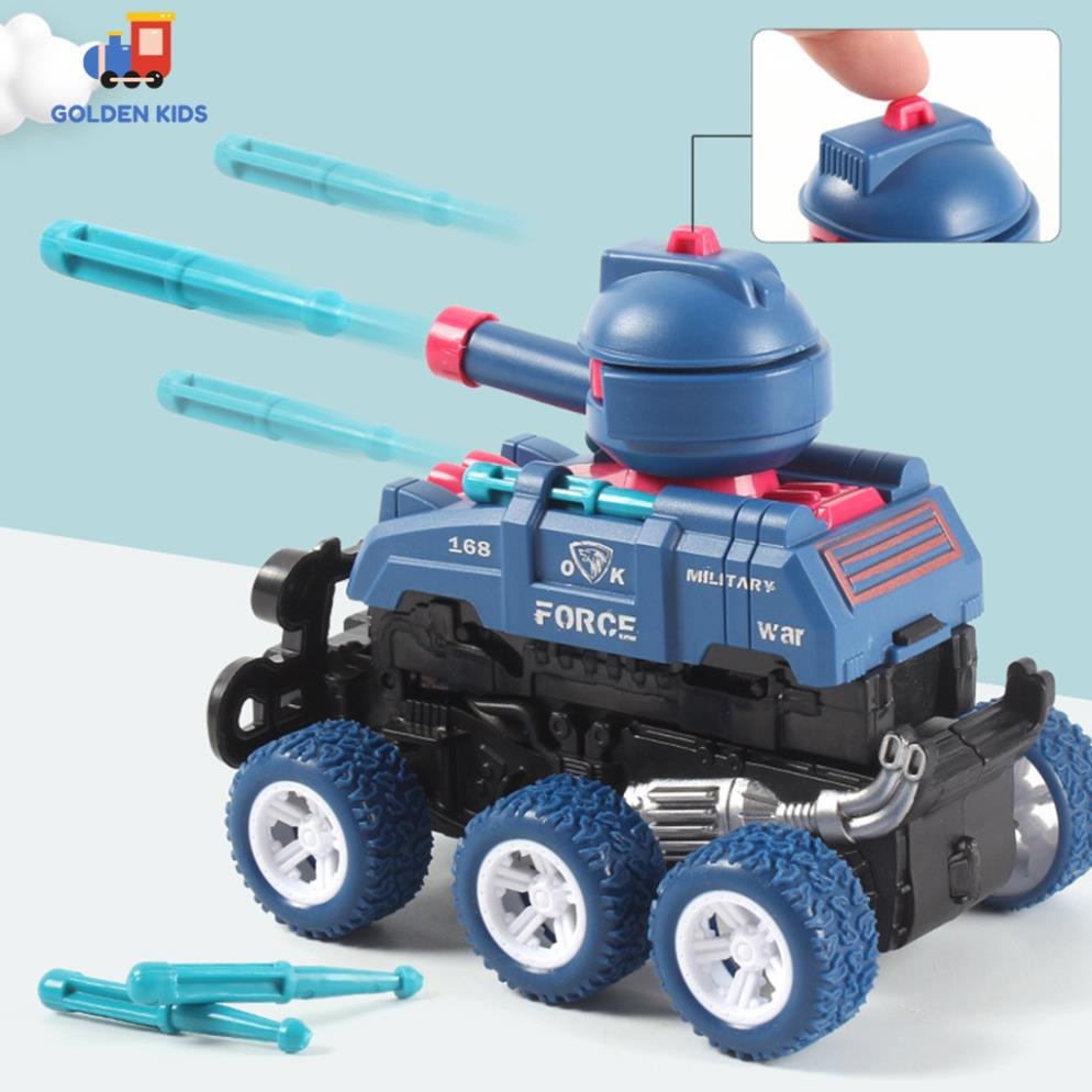 Đồ Chơi Ô Tô Xe Tăng Biến Hình Phát Triển Trí Tuệ Vận Động Cho Bé PANDA TOYS