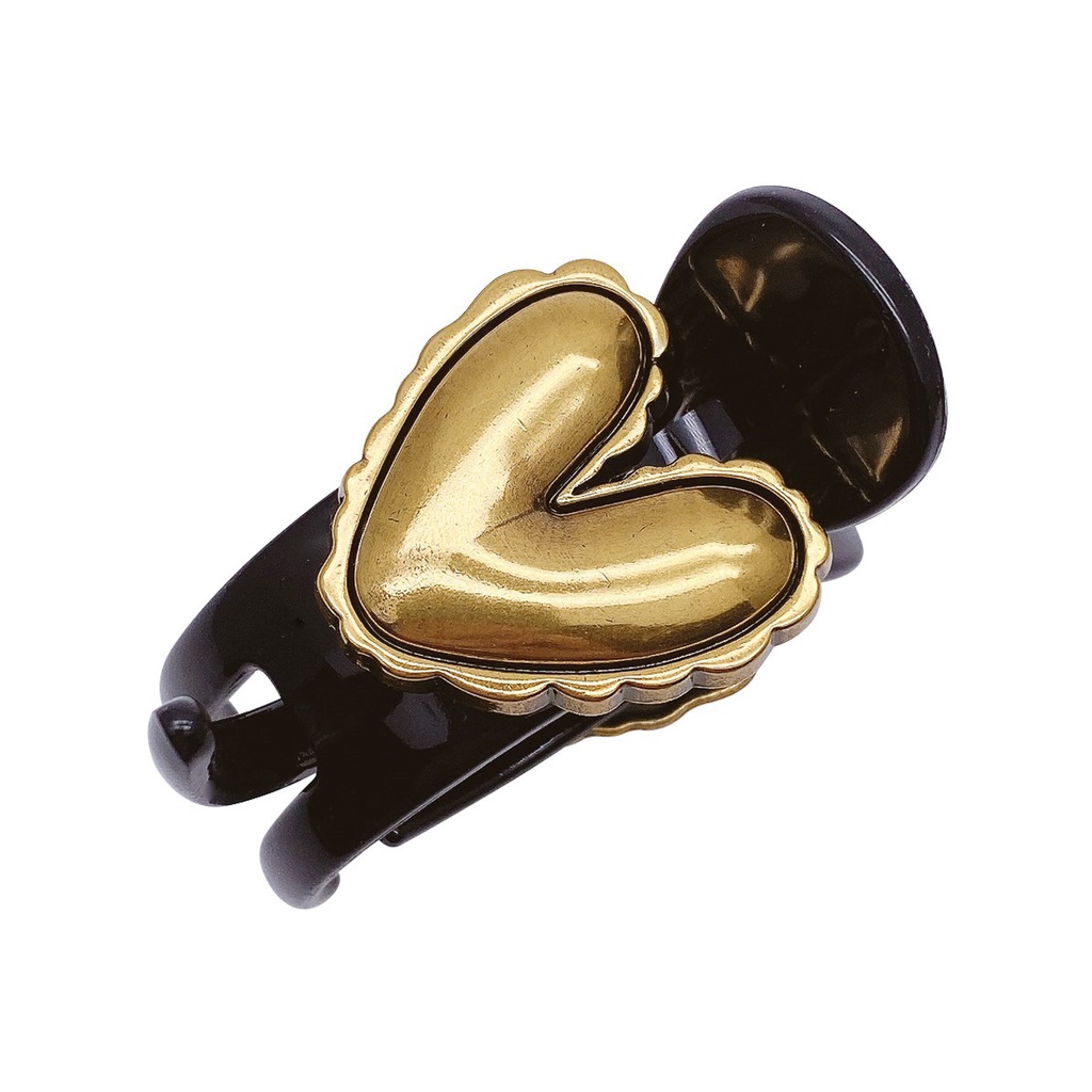 Kẹp Tóc Đuôi Ngựa Mini Hình Cá Mập Phong Cách Vintage