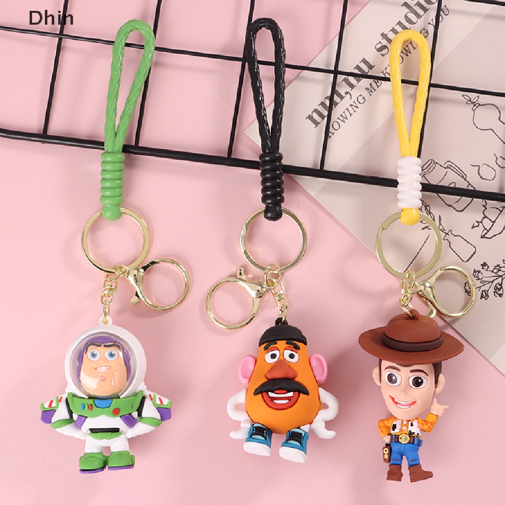 DISNEY Móc Khóa Hình Buzz Lightyear Woody Lotso Trong Toy Story