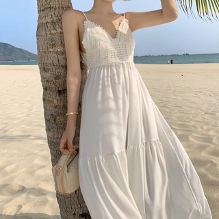 Đầm maxi đi biển thời trang xinh xắn cho nữ