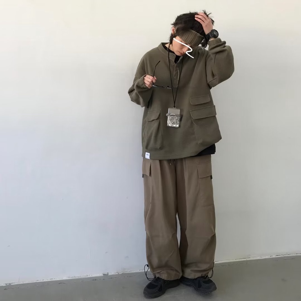 Áo Khoác Màu Trơn Dáng Rộng Phong Cách Nhật Bản Thời Trang Mùa Xuân Cho Nam Và Nữ 2 Màu Sắc Size M-2XL