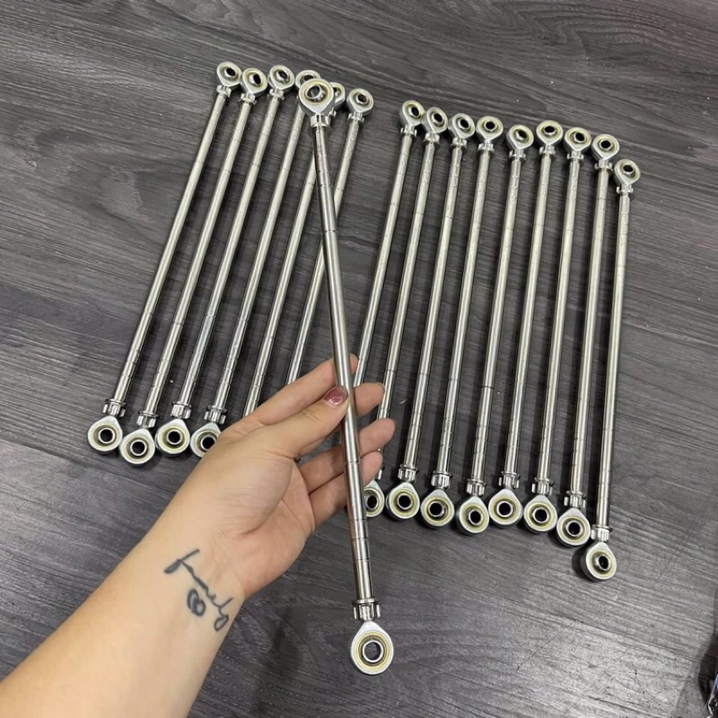 Pat giữ má đùm inox 304 tiện nguyên khối mọi loại xe . DoChoiXeMay
