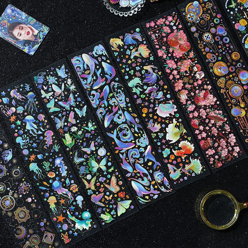 1 Tờ Sticker Dán Trang Trí Chống Thấm Nước Cho Sổ Tay DIY 1 Tấm