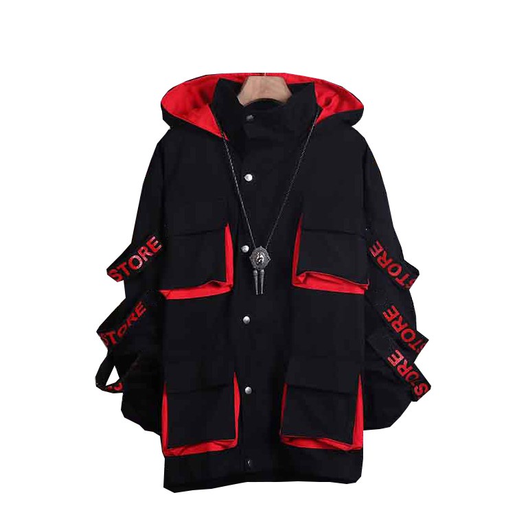 Bộ Đồ Nỉ Nam Có Mũ Phối Dây Phá Cách Kết Hợp Quần Jogger trẻ Trung Thời Trang Thu Đông sozo SET NAM 9000085