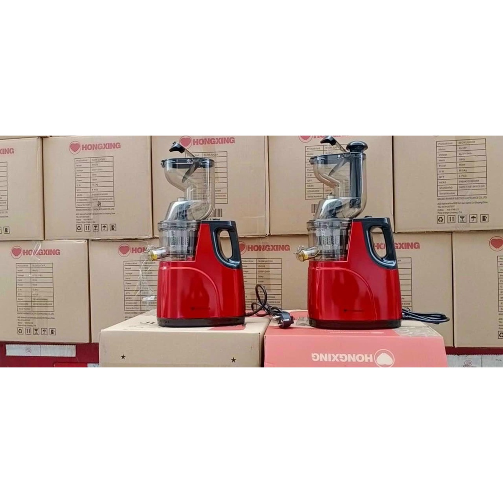 Máy ép chậm hoa quảHongxing RH-312, ép rau củ hoa quả, máy ép chậm trái cây - Bảo hành 12 tháng