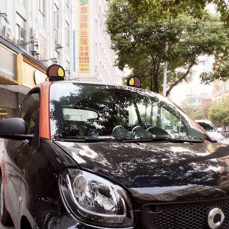 Phụ kiện Tai Thỏ Hồng,Mèo hồng ,Trang trí Nóc xe hơi , Gắn nóc xe hơi đáng yêu