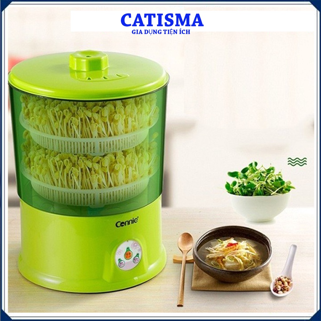 Máy làm giá đỗ gieo mầm tự động bằng điện 2 - 3 tầng connie A323B
