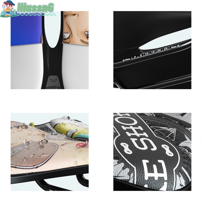 Yên Xe Đạp Mềm Thoáng Khí Thoải Mái In Họa Tiết Cá Tính