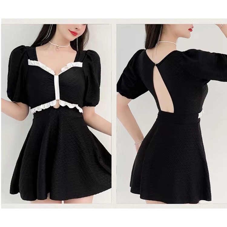 Mới Đầm Bơi Xẻ Tà Thời Trang Mùa Hè Cho Bé Gái