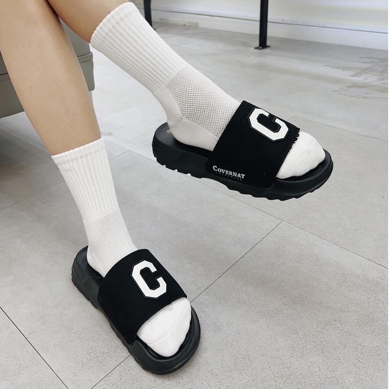 Dép chữ C Convernat đế cao 4cm êm chân, phong cách trẻ trung, năng động