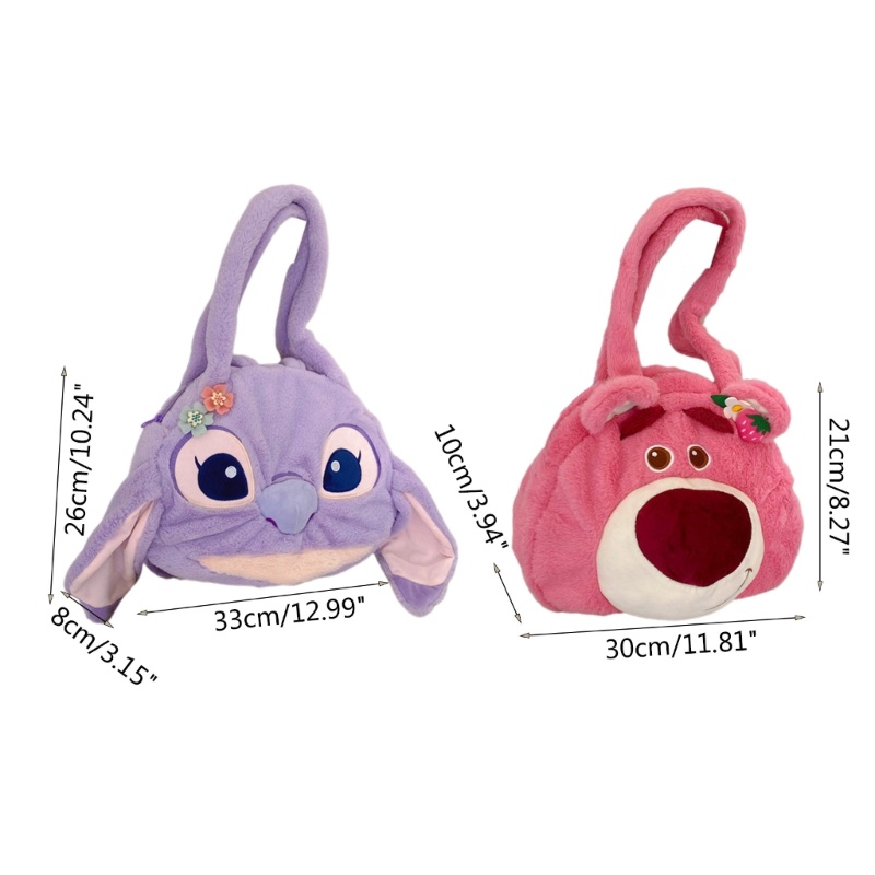 Túi Xách Đeo Vai Cỡ Lớn In Họa Tiết Hoạt Hình Thời Trang Thu Đông Cho Nữ