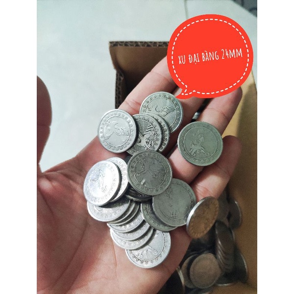 Xu thẻ game 24mm  qua sử dụng còn mới 95%-99%