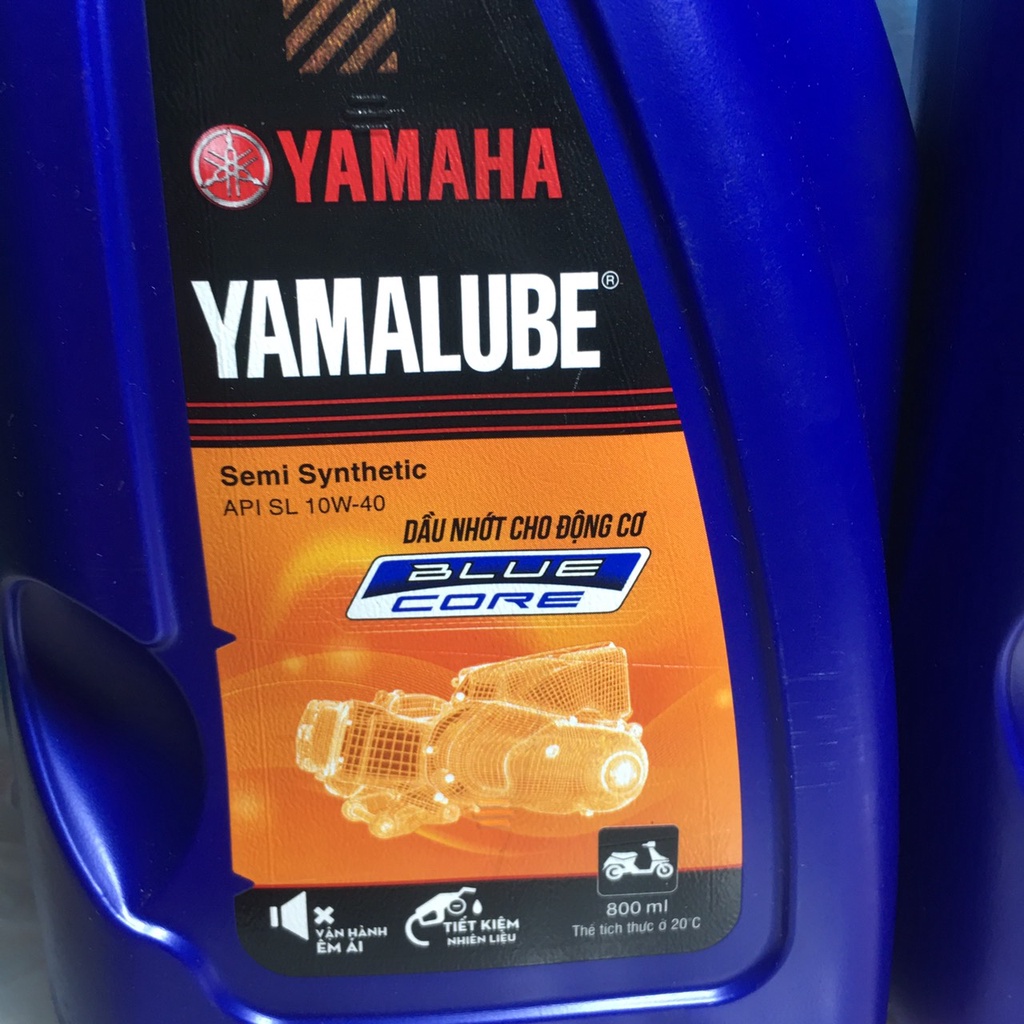 Nhớt máy Yamalube 800ml dành cho xe tay ga động cơ Bluecore Yamaha