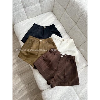 Quần short bigsize ô vuông hottrend từ 50-95kg