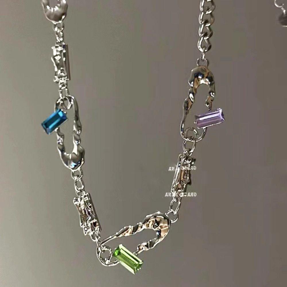 Dây Chuyền Mặt Thánh Giá Sáng Tạo Cá Tính Cho Nam|Vòng Cổ Choker Kim Loại Phong Cách Vintage Hàn Quốc