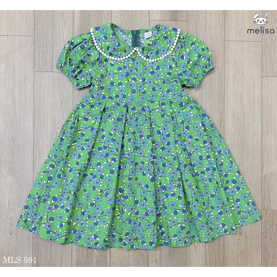 Đầm Melisa xanh hoa