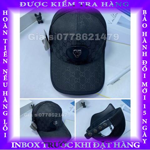 Nón kết lưỡi trai phối lưới mạc da sói đen thời trang - Mũ kết thể thao nam nữ ( hình thật 100% ) letuan