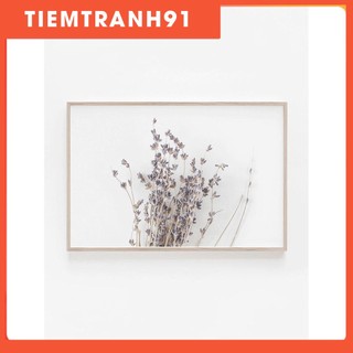 Tranh treo tường | Tranh cây lá nhiệt đới - Lavender Print,Botanical Print,Horizontal Wall Art
