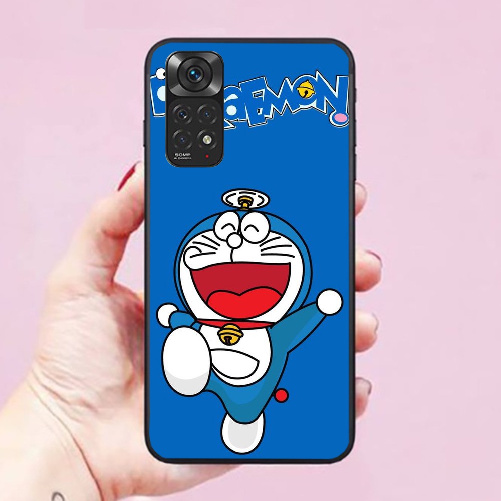 Ốp lưng điện thoại Xiaomi Redmi Note 11 / 11S / 11T / 11 T Pro / 10 / 10C / 10A hoạt hình dorêmon siêu dế thương