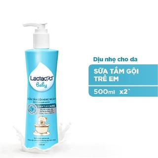Sữa tắm gội trẻ em lactacyd baby gentle care bảo vệ dịu nhẹ cho làn da nhạy cảm