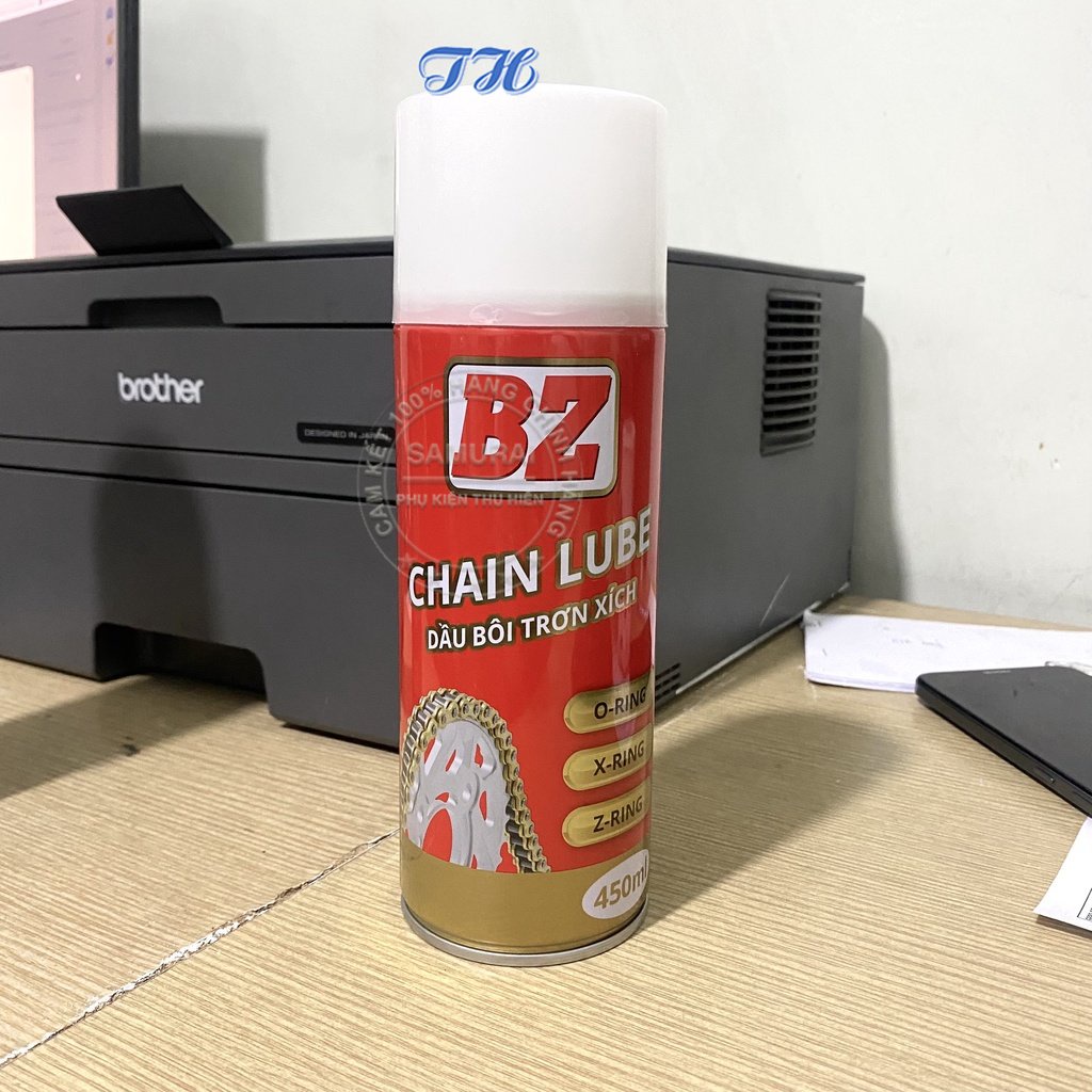 Combo 3 Chai Xịt Vệ Sinh Sên, Dưỡng Sên và Xịt Đánh Bóng Lốp xe BZ