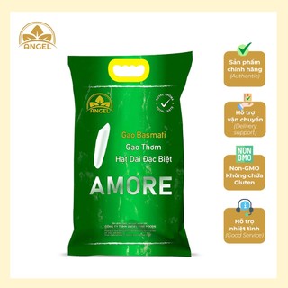 Gạo 5kg Basmati Ấn Độ 🌾Basmati India Rice 5kg/bag🌾Angel Foods🌾Date 24 tháng Angel Foods