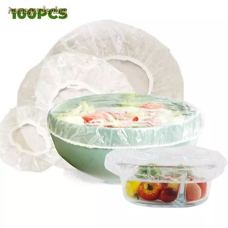 Set 100 Nắp Đậy Bát Đựng Thực Phẩm Không Độc Hại Tiện Dụng