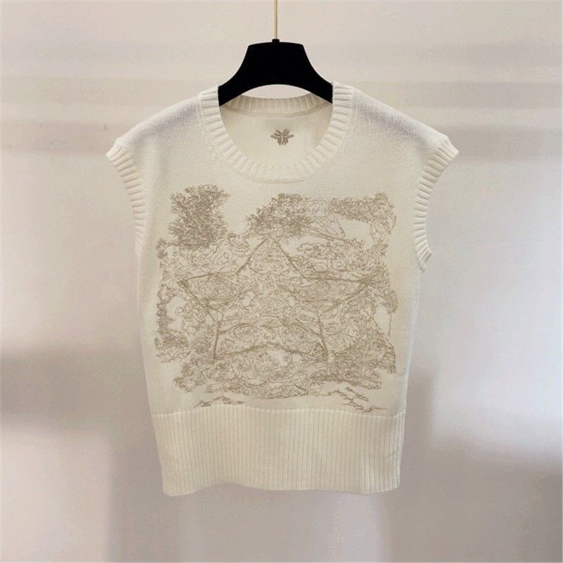 Hàng Có Sẵn! Dio!Áo Sweater Không Tay Thiết Kế Mới Thời Trang Dành Cho Mùa Hè 2022