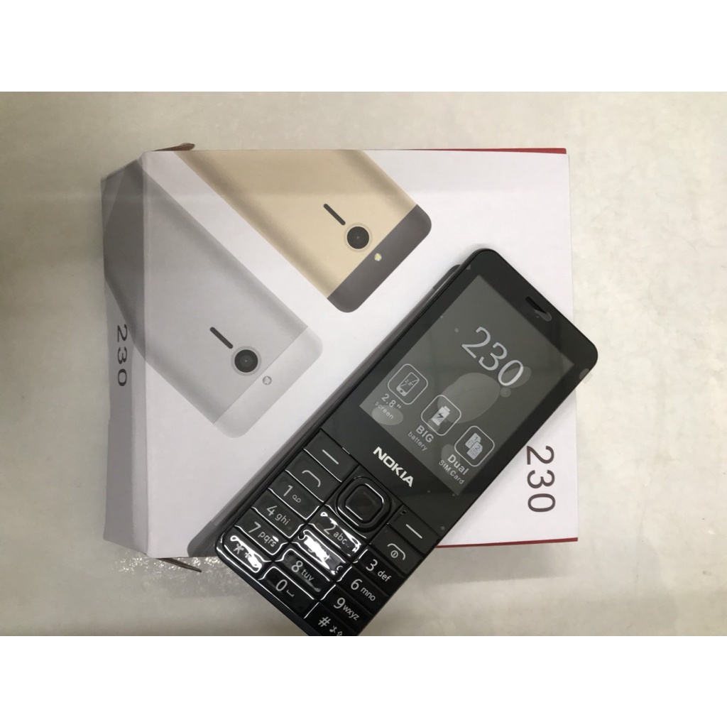 Điện thoại Nokia 230 2SIM (Chính Hãng - Main Zin - Kèm Pin Sạc)
