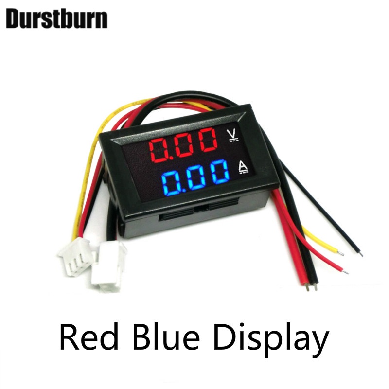 Đồng Hồ Đo Điện Áp Kỹ Thuật Số 2 Trong 1 DC0-100V 10A 50A 100A