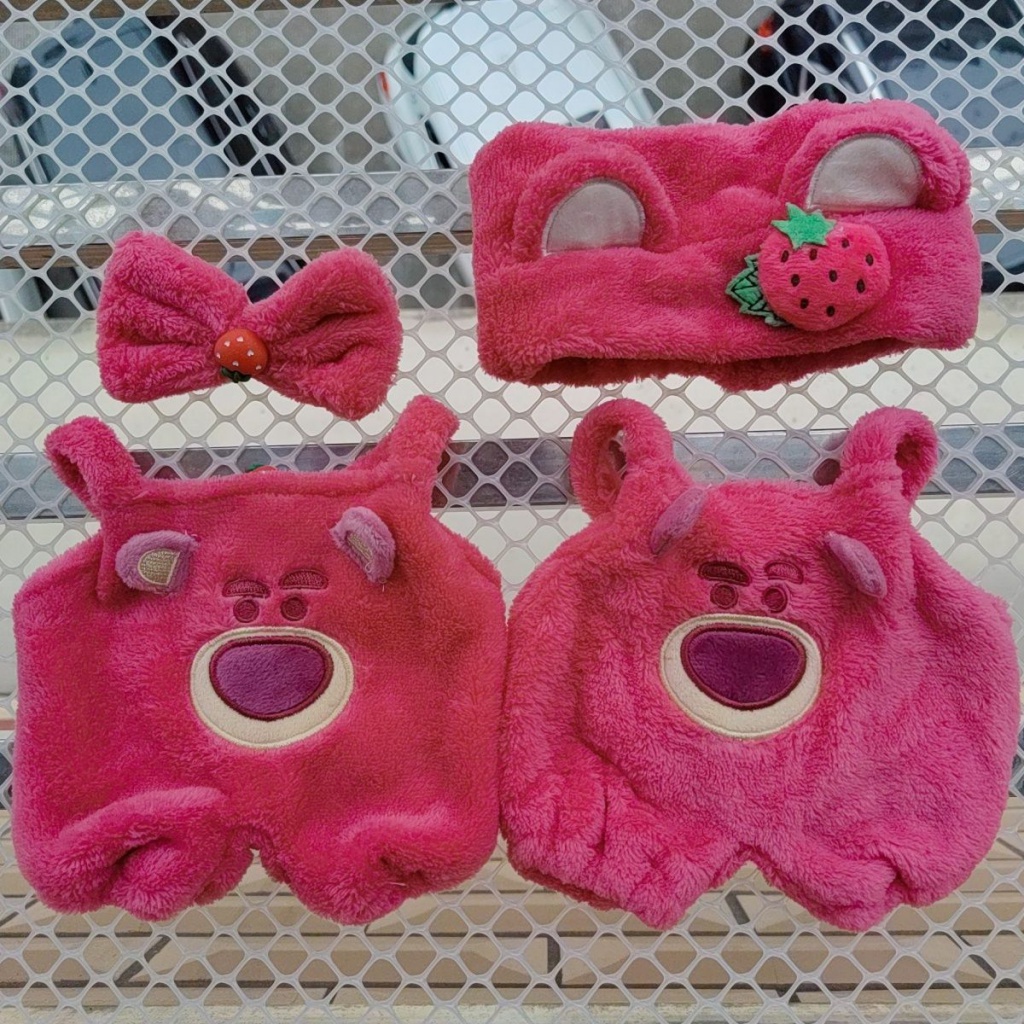 Strawberry bear Melotti is used to replace the s-star Dai Lu Ling na er Ke Qi anlina bear