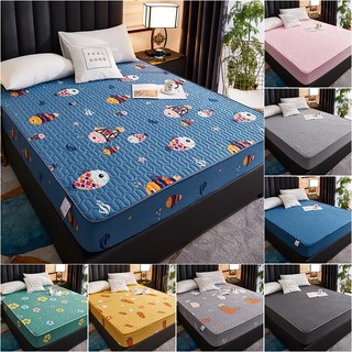 Ga trải giường LIMX OASIS chần bông chống thấm vừa vặn có dây thun chống trượt (không kèm vỏ gối