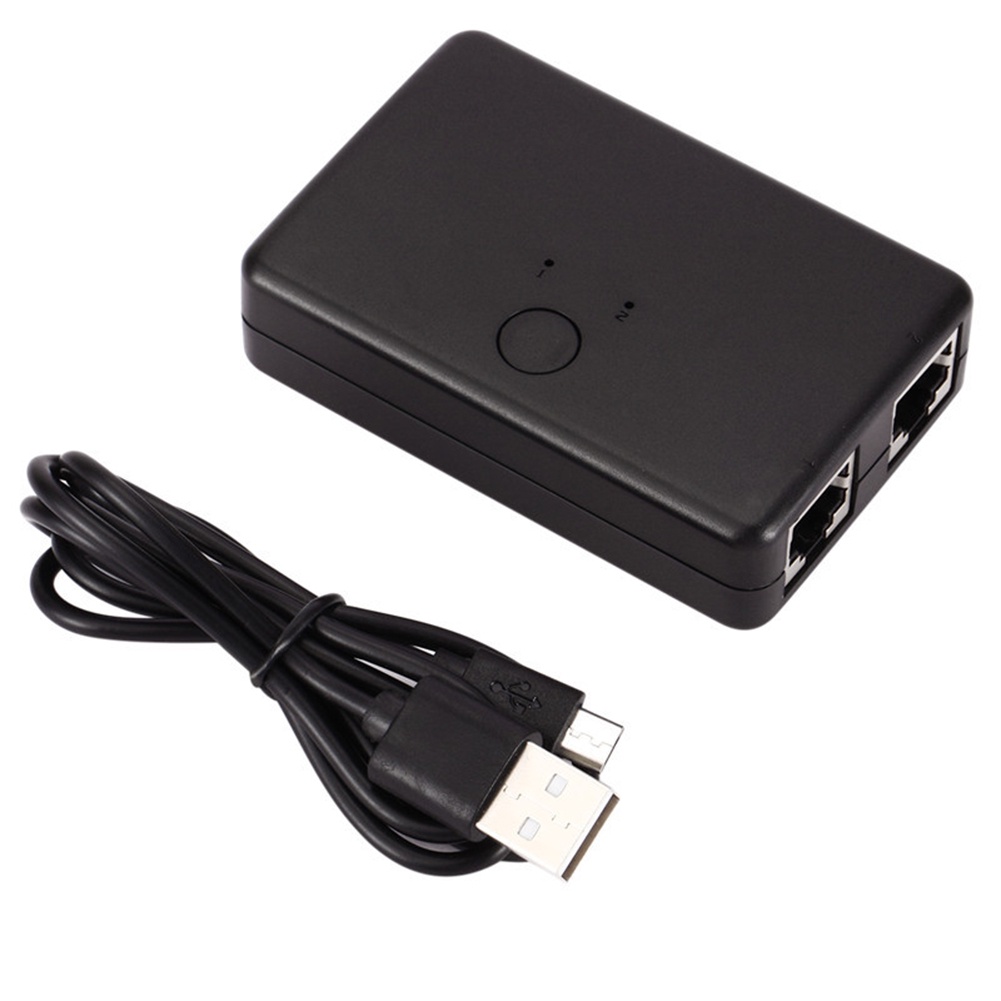 Bộ Chuyển Đổi 2 Cổng Lan RJ45 Cho Máy Tính