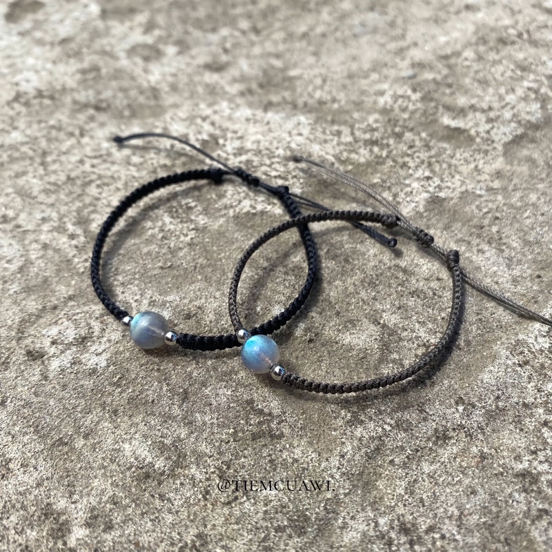 Vòng tay Labradorite - Xà Cừ