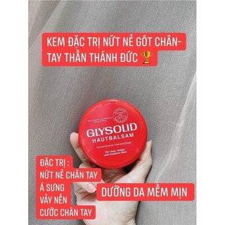 Kem dưỡng ch.ống nẻ Glysolid 100ml Đức